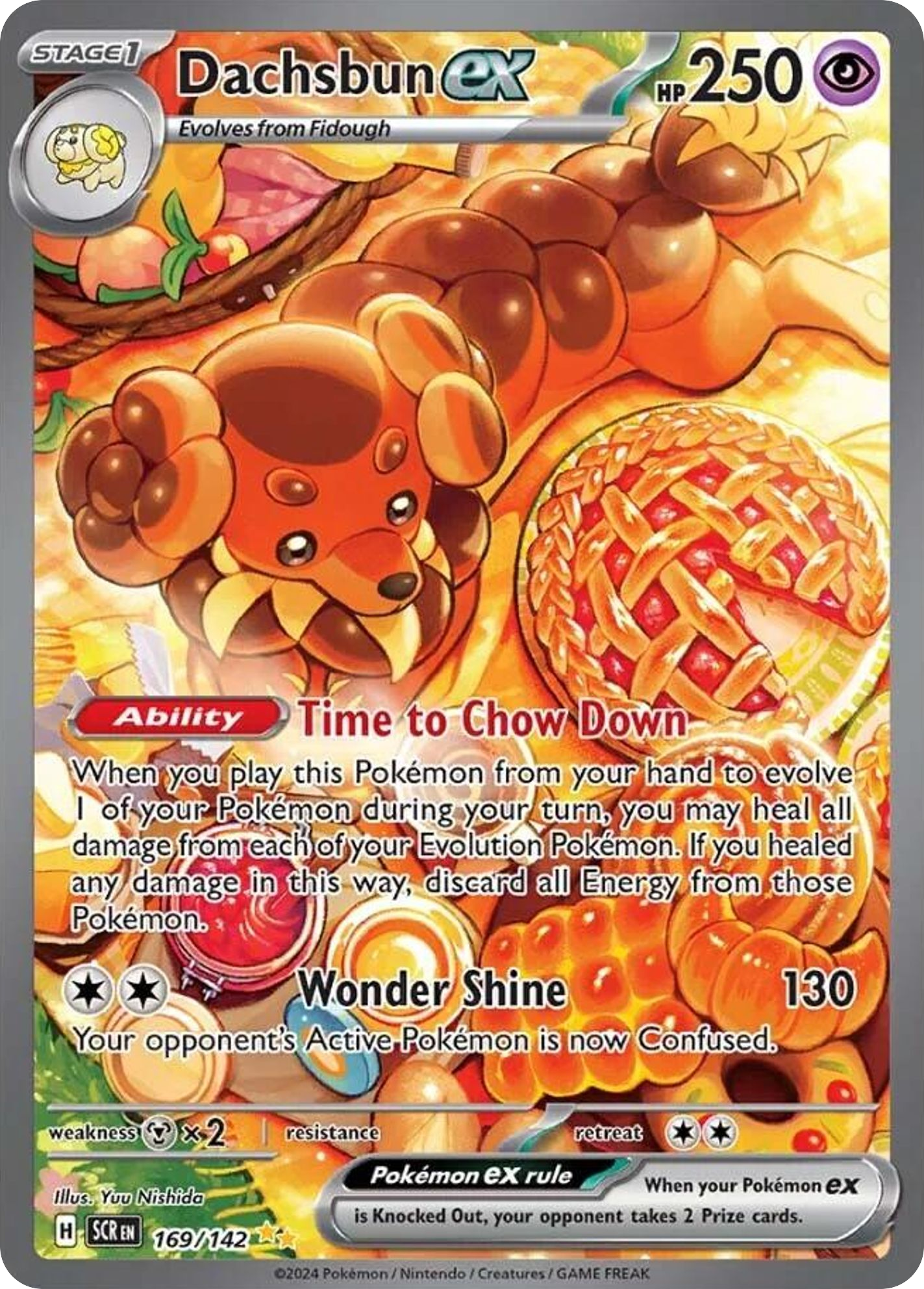 Dachsbun ex — SV07: Stellar Crown #169/142