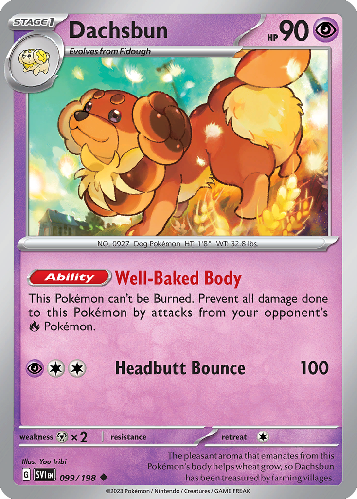 Dachsbun — SV01: Scarlet & Violet Base Set #099/198