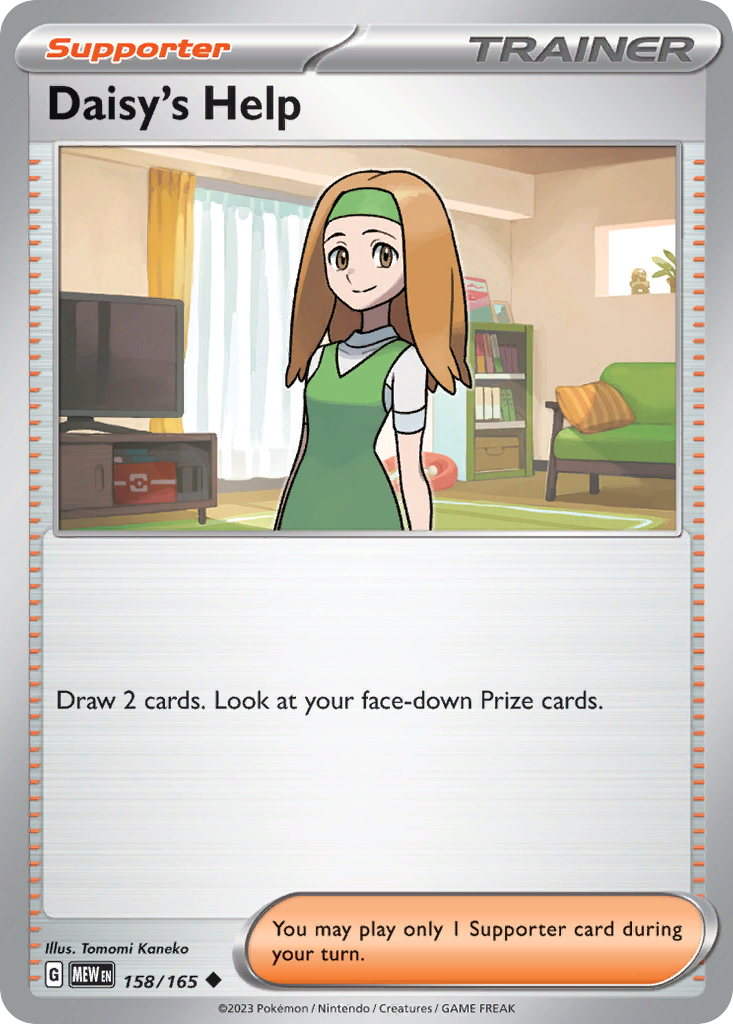 Daisy's Help — SV: Scarlet & Violet 151 #158/165
