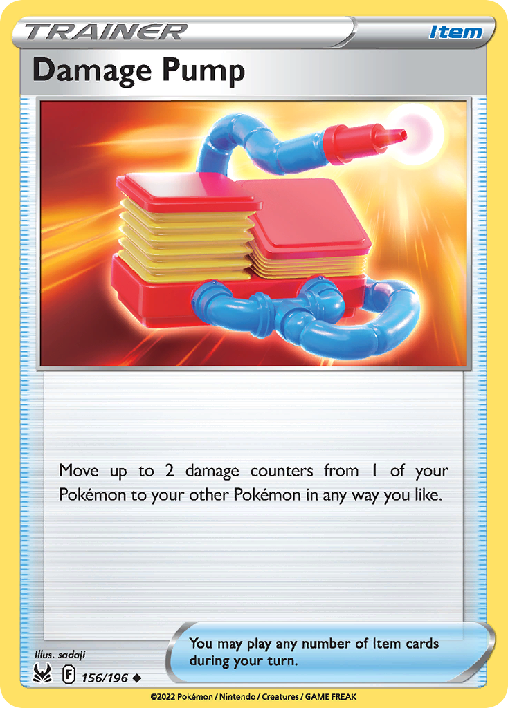Damage Pump — Prize Pack Series Cards #156/196
