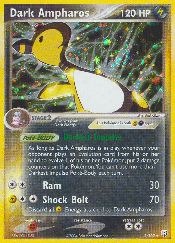 Dark Ampharos — Team Rocket Returns #2/109