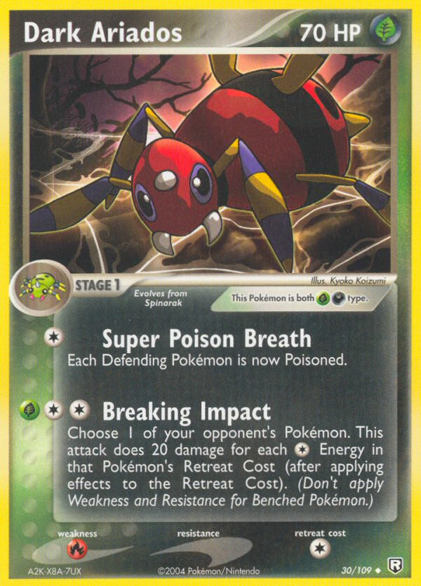 Dark Ariados — Team Rocket Returns #30/109