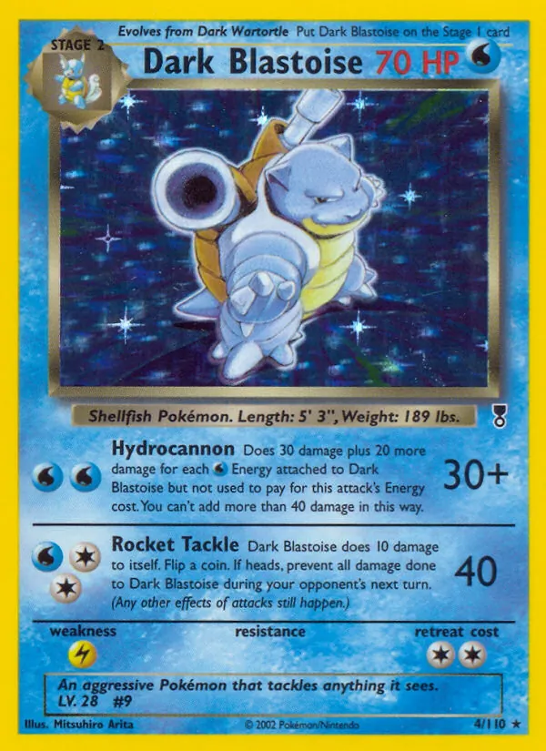 Dark Blastoise — Deck Exclusives #004/110