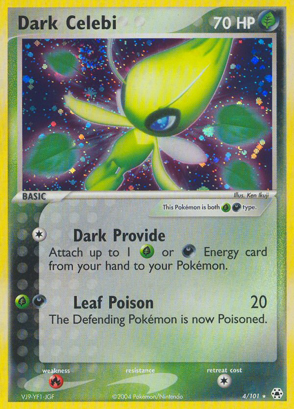 Dark Celebi — Hidden Legends #4/101
