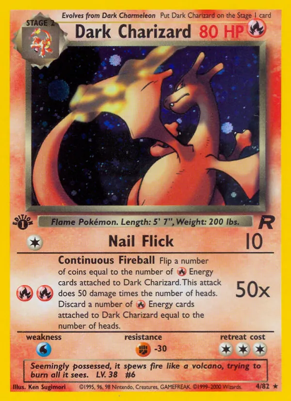 Dark Charizard (4) — Team Rocket #04/82