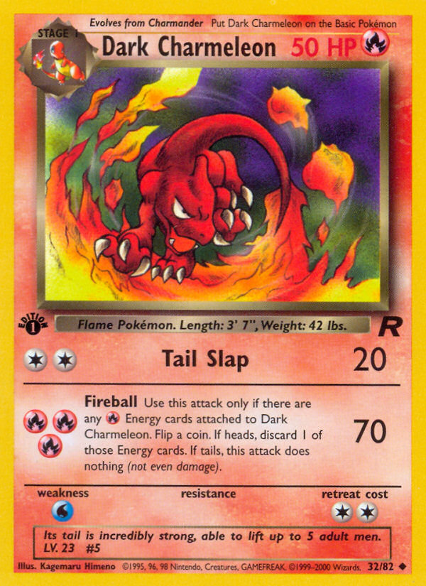 Dark Charmeleon — Team Rocket #32/82