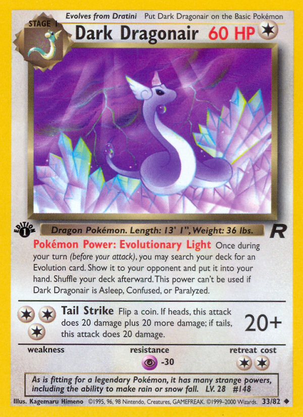Dark Dragonair — Team Rocket #33/82
