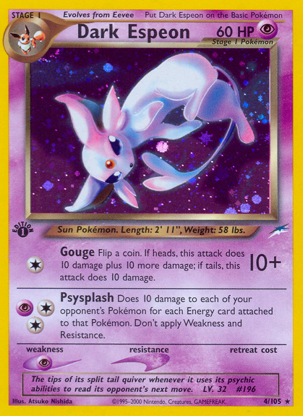 Dark Espeon — Neo Destiny #004/105