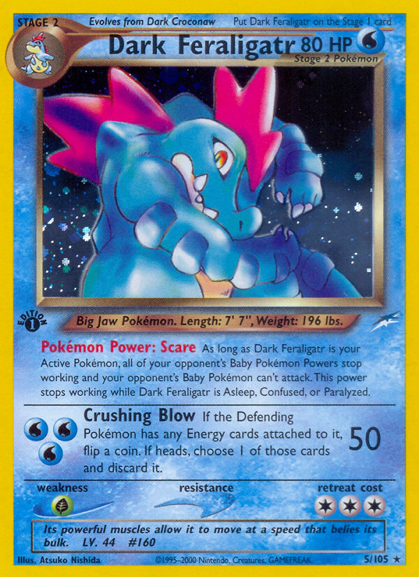 Dark Feraligatr — Neo Destiny #005/105
