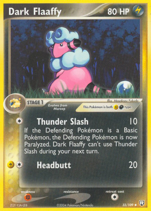 Dark Flaaffy — Team Rocket Returns #33/109