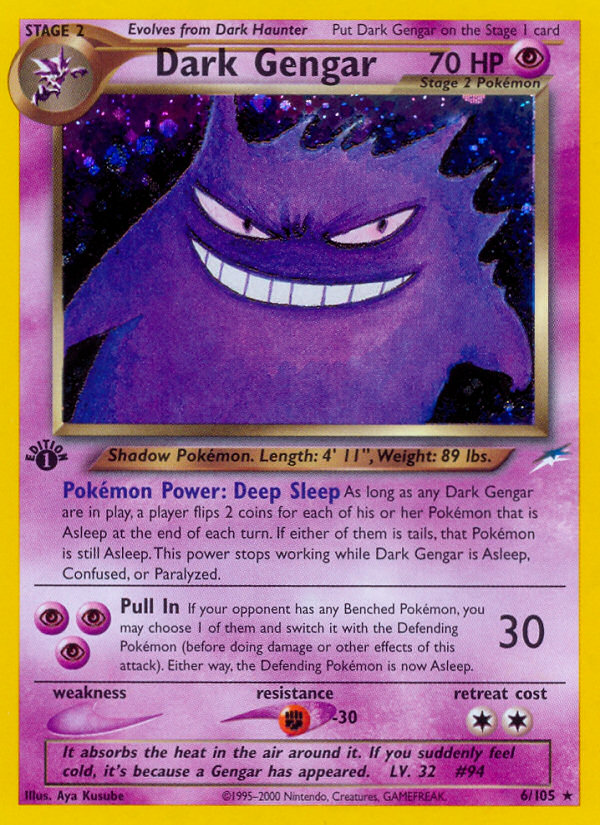 Dark Gengar — Neo Destiny #006/105