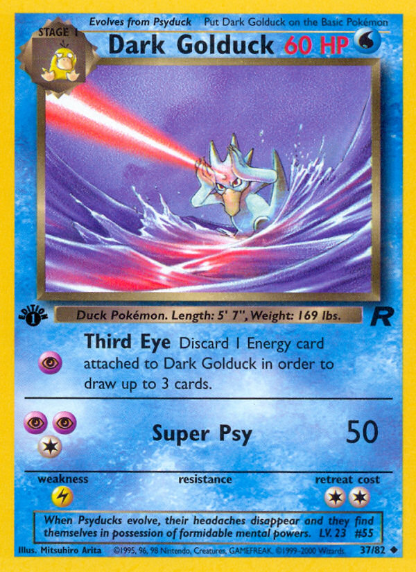 Dark Golduck — Team Rocket #37/82