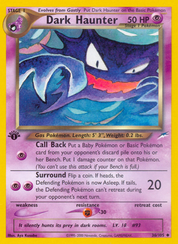 Dark Haunter — Neo Destiny #036/105