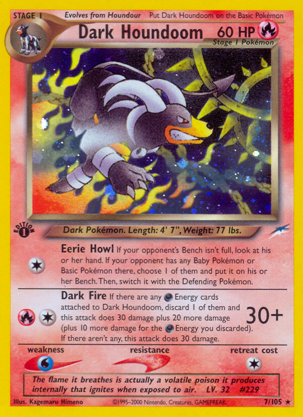 Dark Houndoom — Neo Destiny #007/105