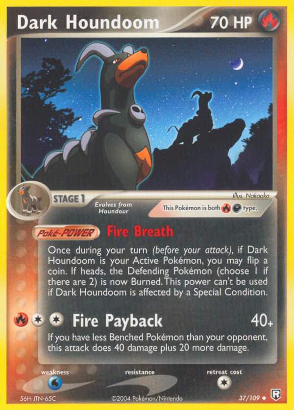 Dark Houndoom — Nintendo Promos #37/109
