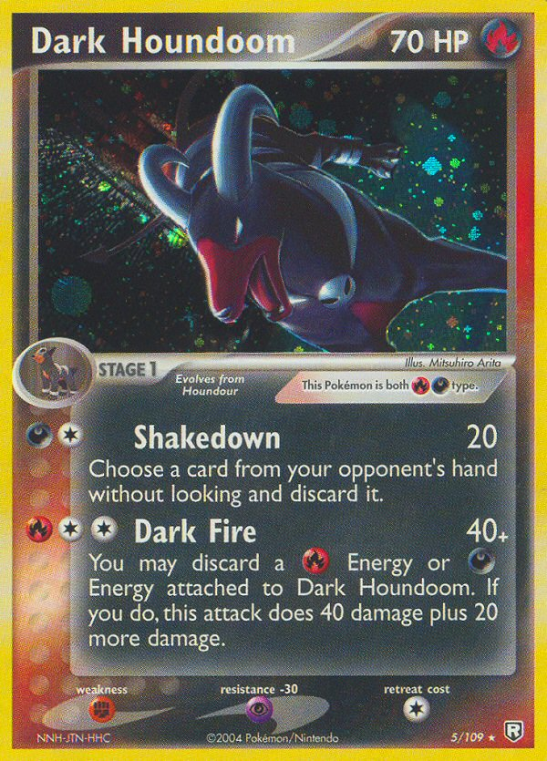 Dark Houndoom — Team Rocket Returns #5/109