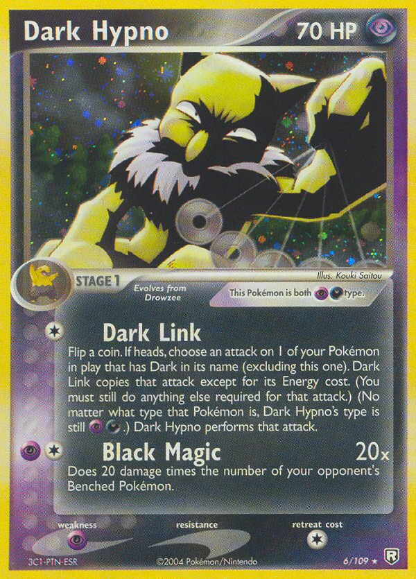 Dark Hypno — Team Rocket Returns #6/109
