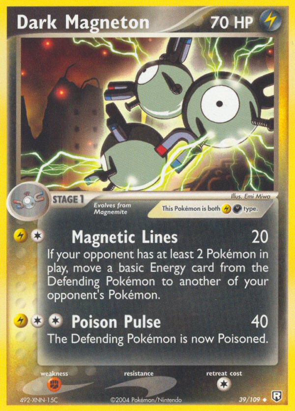 Dark Magneton — Team Rocket Returns #39/109