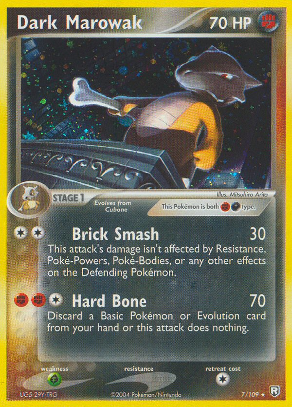 Dark Marowak — Deck Exclusives #007/109