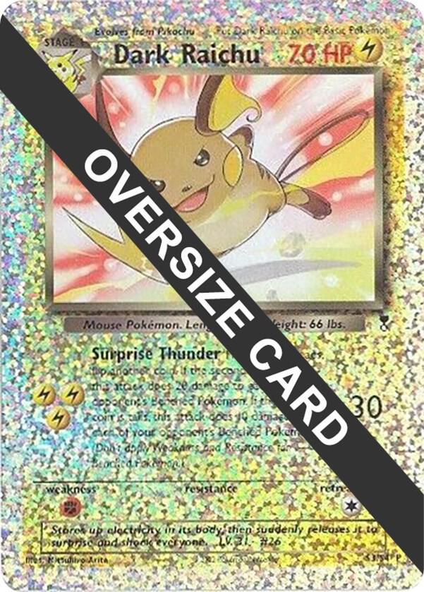 Dark Raichu — Jumbo Cards #S3/S4