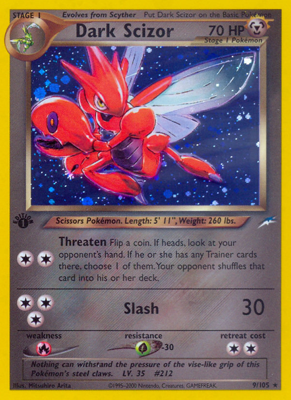 Dark Scizor — Neo Destiny #009/105