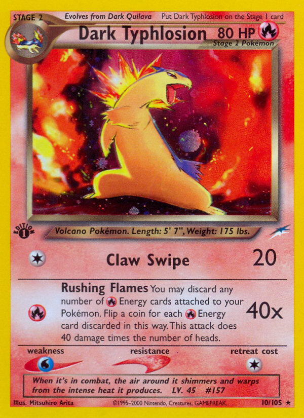 Dark Typhlosion — Neo Destiny #010/105