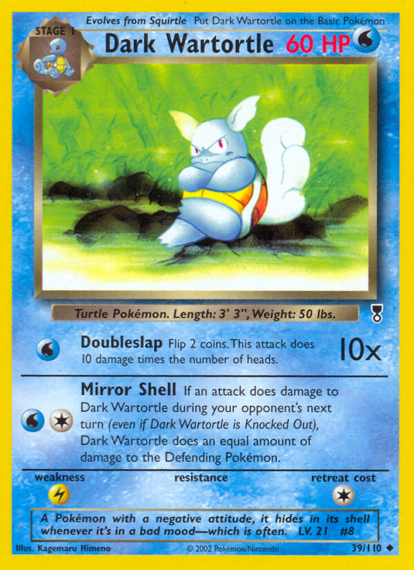Dark Wartortle — Legendary Collection #039/110