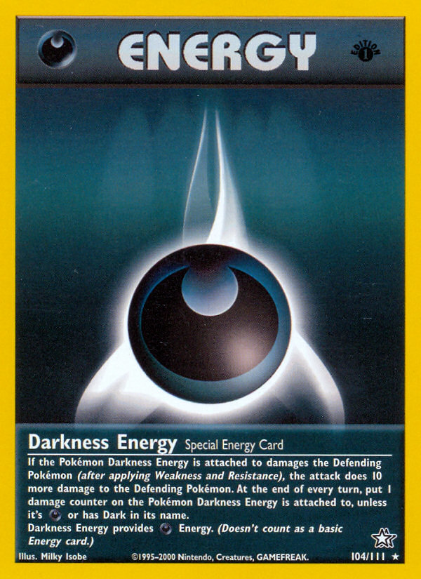 Darkness Energy — Neo Genesis #104/111
