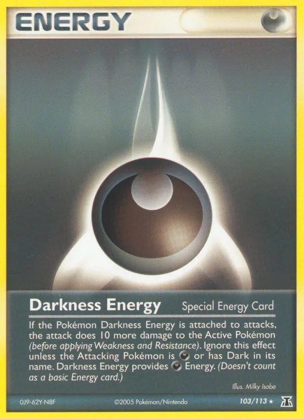 Darkness Energy (Special) — Delta Species #103/113