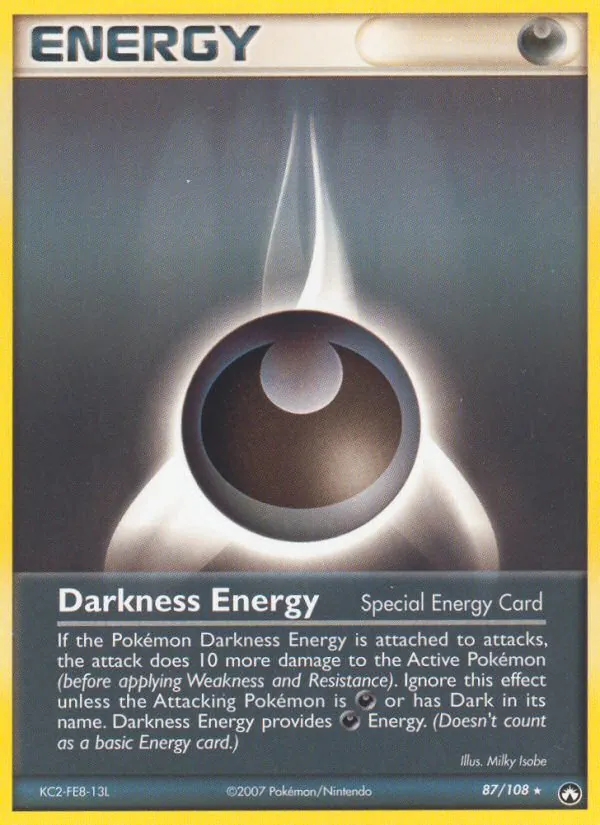 Darkness Energy (Special) — Power Keepers #87/108