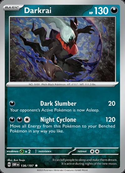 Darkrai (Cosmos Holo)