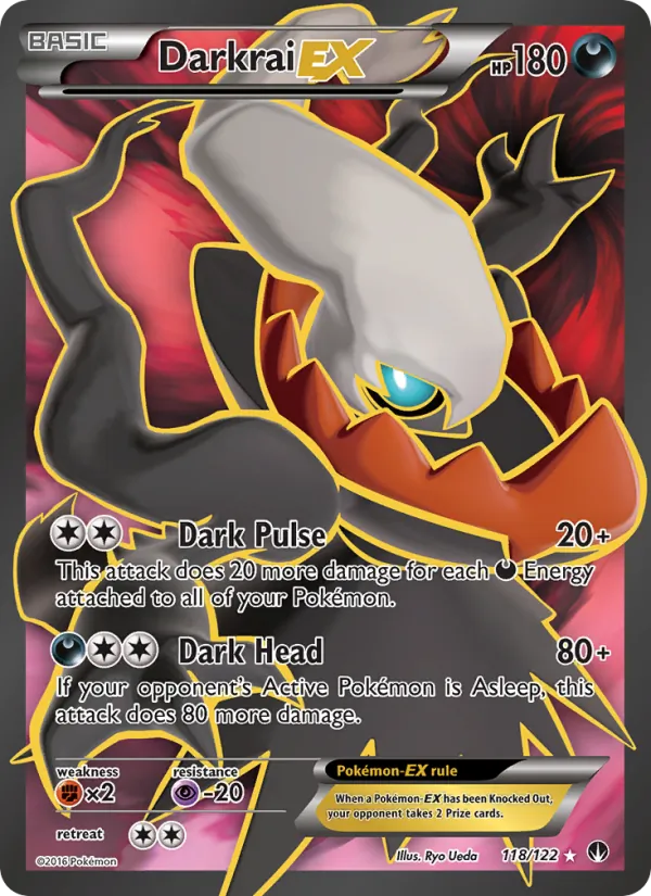 Darkrai EX (Full Art) — XY - BREAKpoint #118/122