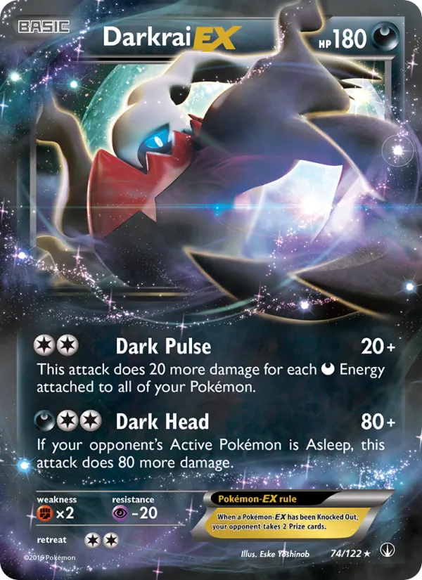 Darkrai EX — XY - BREAKpoint #74/122