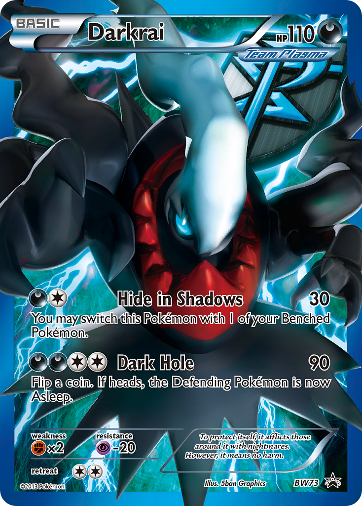 Darkrai — Jumbo Cards #BW73