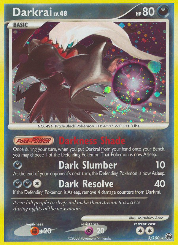 Darkrai — Majestic Dawn #3/100