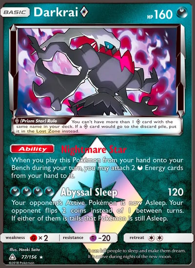 Darkrai Prism Star