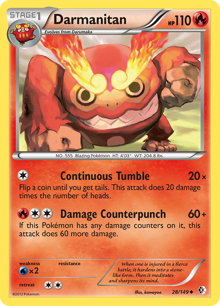 Darmanitan — Boundaries Crossed #28/149