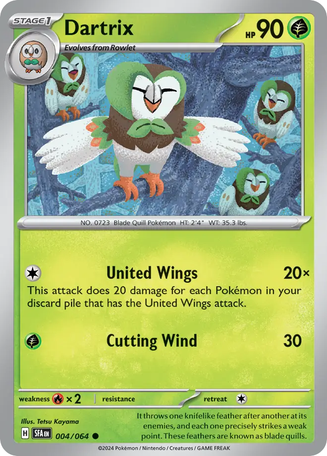 Dartrix — SV: Shrouded Fable #004/064