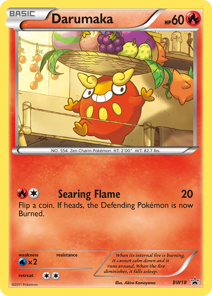 Darumaka — Black and White Promos #BW18
