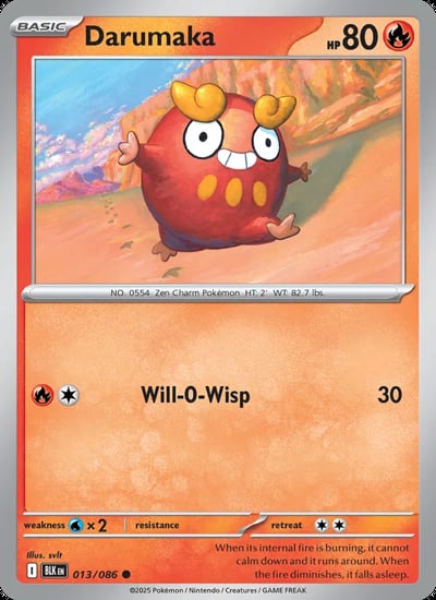 Darumaka (Master Ball Pattern)