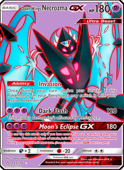 Dawn Wings Necrozma GX (Full Art)