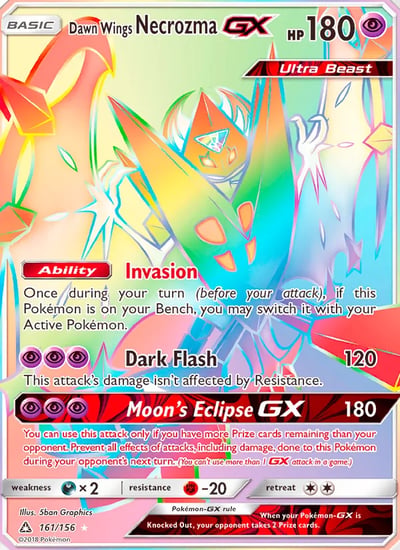 Dawn Wings Necrozma GX (Secret Rare)