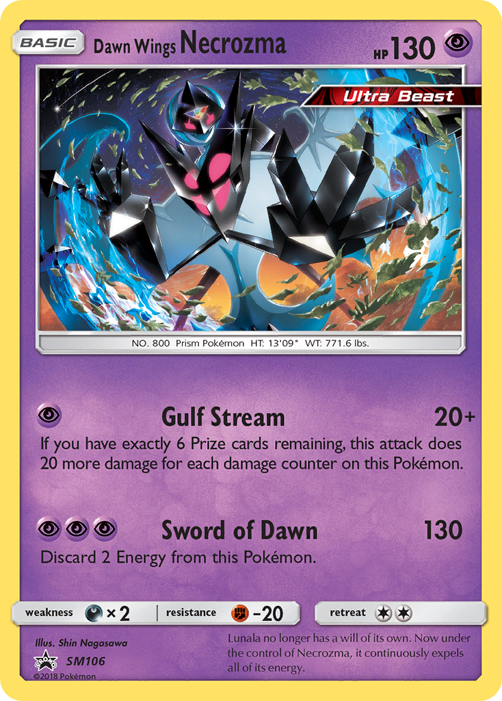 Dawn Wings Necrozma — SM Promos #SM106