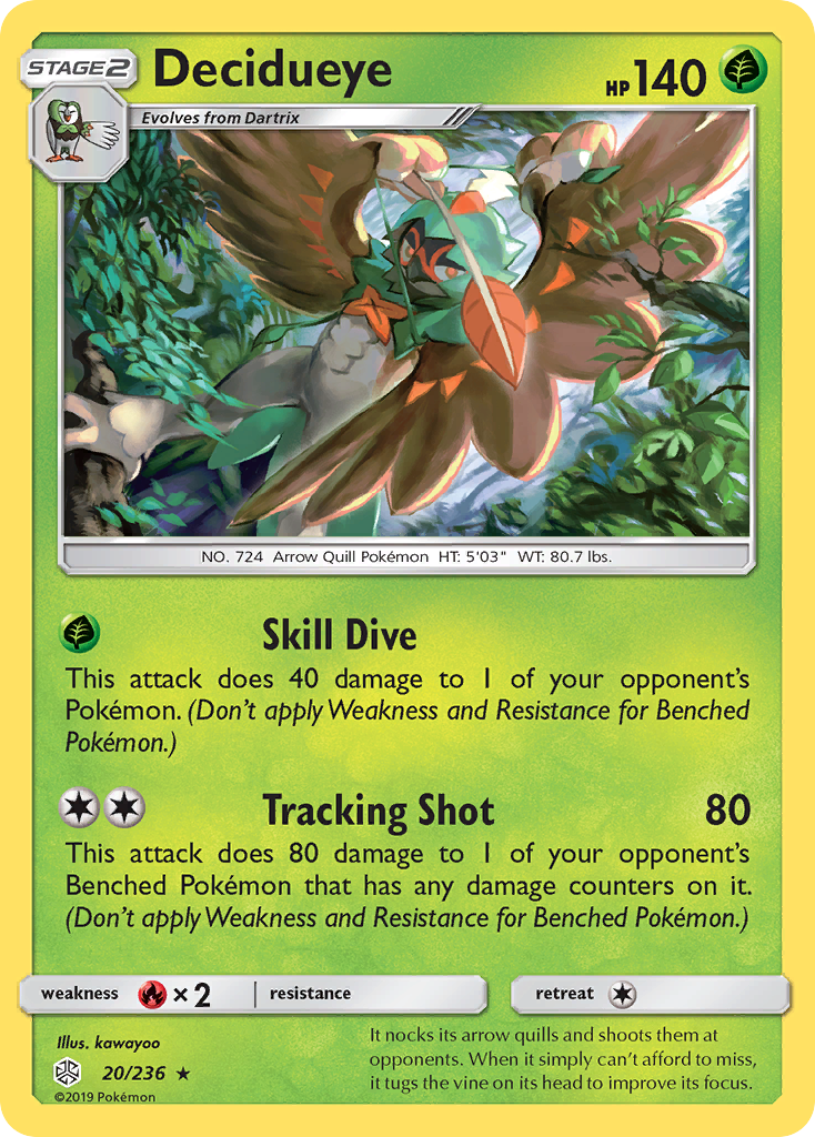 Decidueye — SM - Cosmic Eclipse #20/236