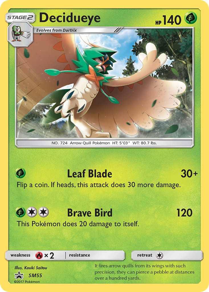 Decidueye — SM Promos #SM55