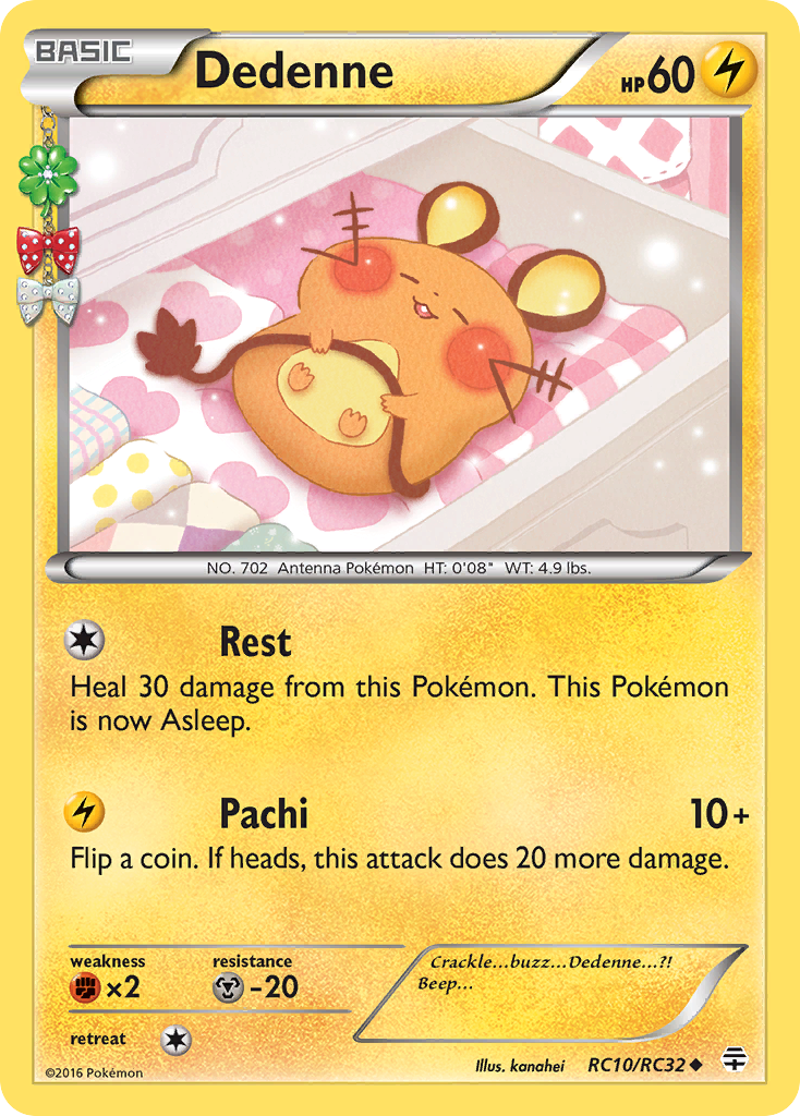 Dedenne — Generations: Radiant Collection #RC10/RC32