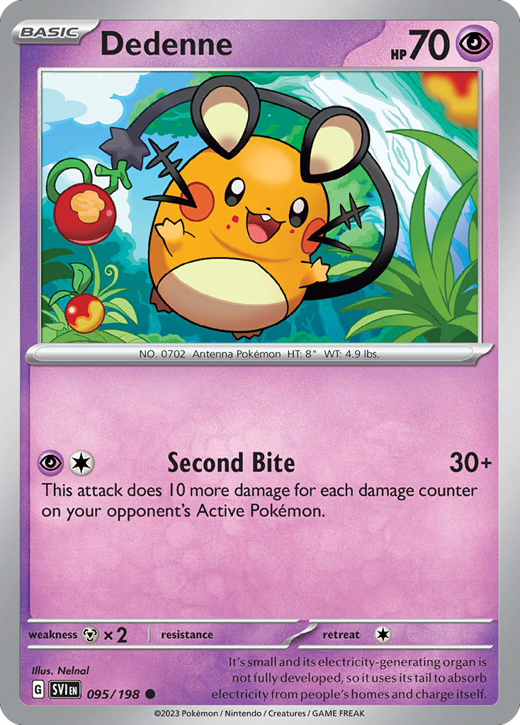 Dedenne — SV01: Scarlet & Violet Base Set #095/198