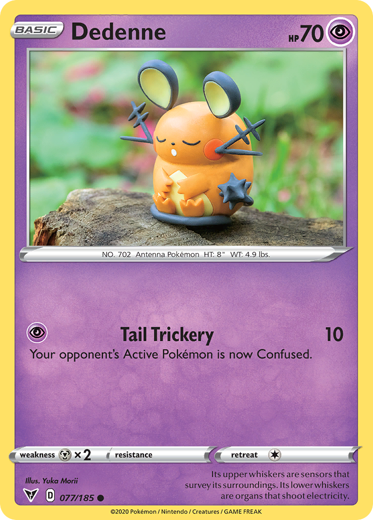 Dedenne — SWSH04: Vivid Voltage #077/185