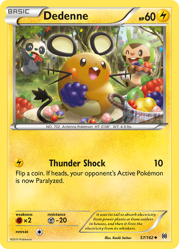 Dedenne — XY - BREAKthrough #57/162
