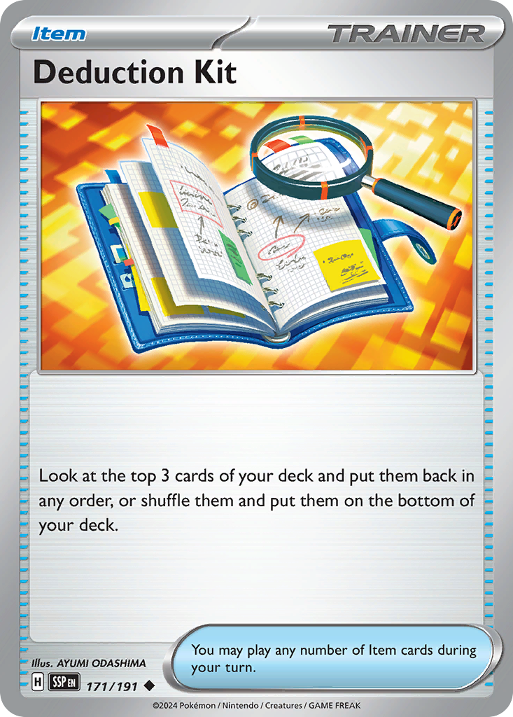 Deduction Kit — SV08: Surging Sparks #171/191